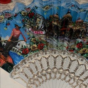 Original hand fan  from venice
